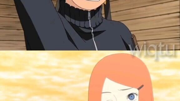 kemiripan. Uzumaki kusinah. dan Uzumaki Naruto..