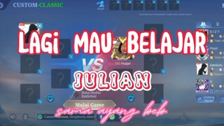 belajar julian sama ayang 😚