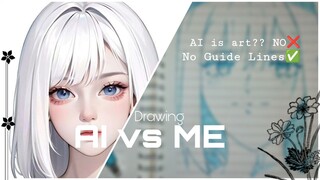 AI ITU EMANG ART YAH?? MENURUTKU SIH BUKAN❌‼️ | DRAWING AI VS ME | PENART