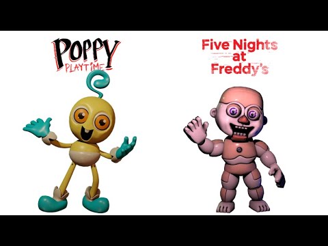 FNAF vs. POPPY PLAYTIME?! (Cartoon Animation) 