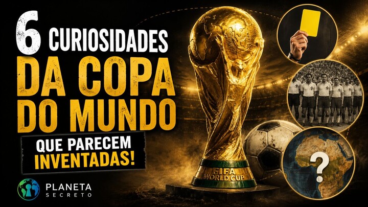 6 CURIOSIDADES DE COPA DO MUNDO PlanetaSecreto