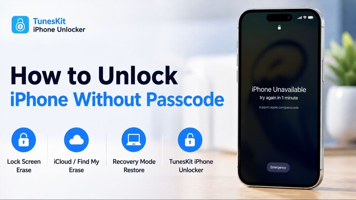 How to Unlock iPhone Without Passcode (2026 Guide)