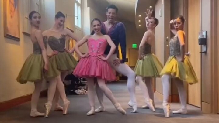"Light steps, joyful dance"