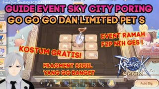 GUIDE EVENT SKY CITY PORING GO GO GO DAN PET LIMITED RAGNAROK ORIGIN