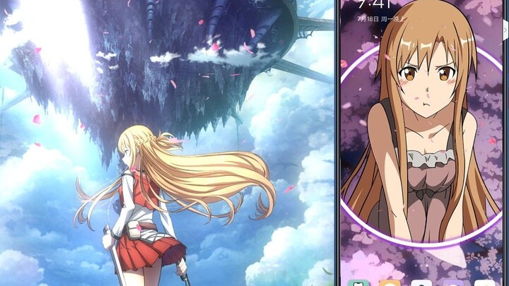 Wallpaper dynamic wallpaper recommendation-"Asuna" beautiful wallpaper!