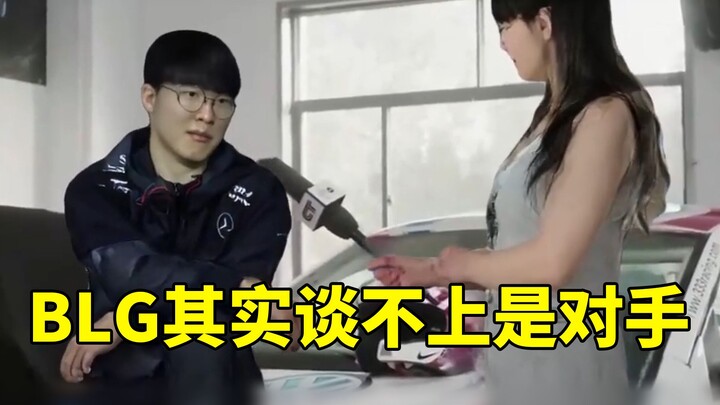 Faker: The opponent doesn’t really count.