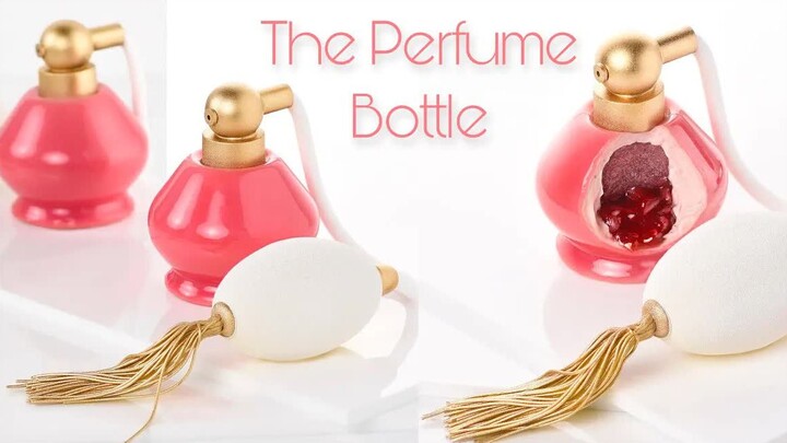 【法式甜点大师Amaury Guichon】香水瓶草莓奶油巧克力夹心蛋糕