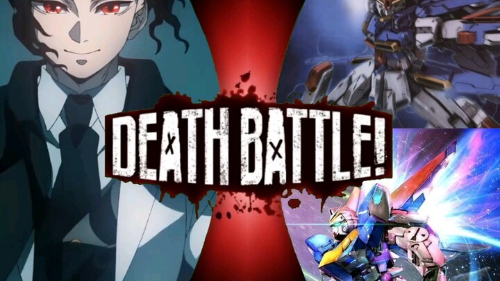 Muzan + Infinite City VS ZZ Gundam + V2 Gundam