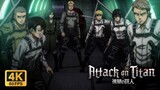 The Alliance entrance (Ending scene) | Attack on Titan Season 4 Part 3 Episode 1 [4K 60FPS]