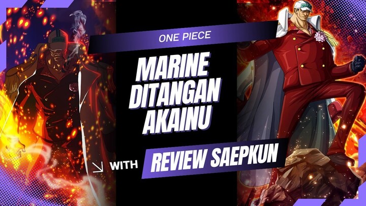 APA JADINYA MARINE DITANGAN AKAINU ??? | ONE PIECE