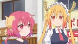 Dragon Maid: Ilulu wants to lie down at home for a hundred years, but because she likes children, sh
