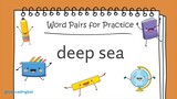 Word Pairs  and Sentences for Practice