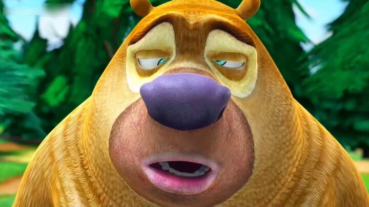 Do you remember the episode in Boonie Bears where Big Bear and Little Bear asked Baldy Wang to eat c