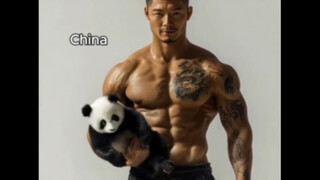 AI创造的世界各国动物