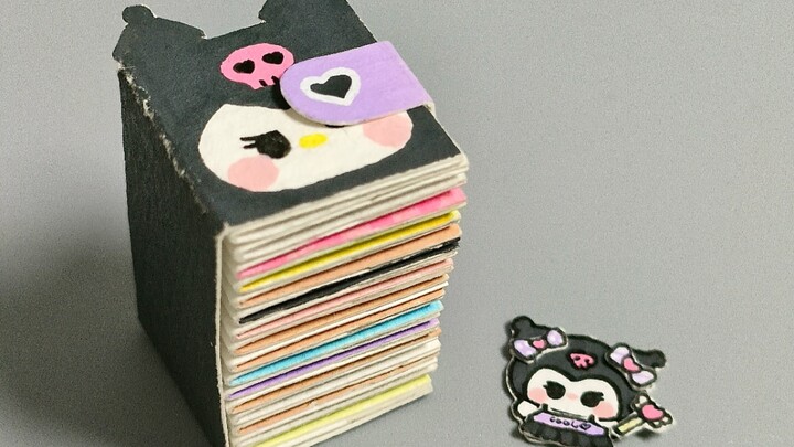 Một cuốn sổ thay trang phục Kuromi siêu mini, cùng chơi nào～