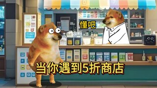 当你遇到5折商店