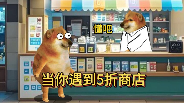 当你遇到5折商店