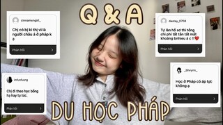 Q&A | DU HỌC PHÁP | CHI PHÍ DU HỌC, KÌ THỊ, ÁP LỰC,... | HELLONHIDAY