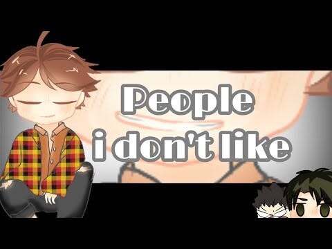 People i don't like meme|| Haikyuu || Oikawa || inspired by Xenaria and everyone