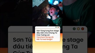 Sơn Tùng tung live stage đầu tiên cho Chúng Ta Của Tương Lai: Hải Tú hoá fangirl
