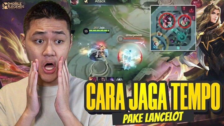 CARA JAGA TEMPO GAME PAKE LANCELOT - Mobile Legends
