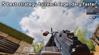 5 best strategy to reach legendary faster in Season 1