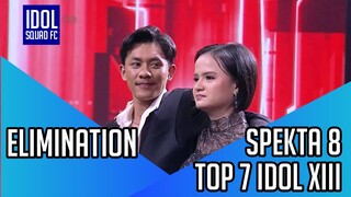 ELIMINATION IN RESULT SPEKTA SHOW 8 INDONESIAN IDOL XIII