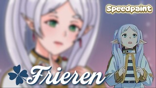 Frieren Mode Imut | Speedpaint