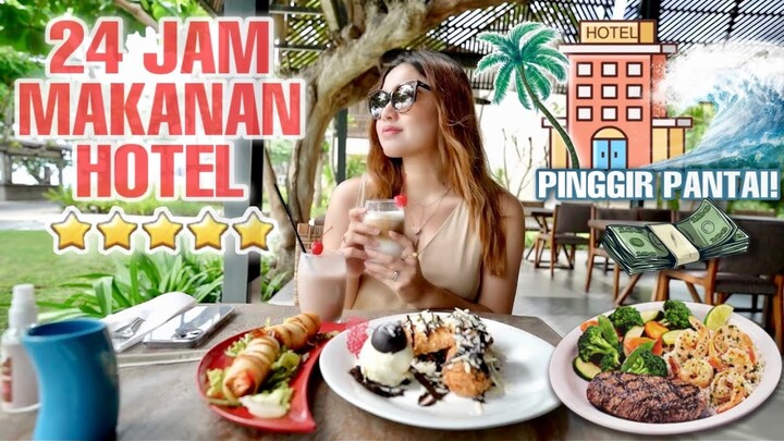 24 JAM CUMA MAKAN MAKANAN HOTEL BINTANG 5!! PART 3