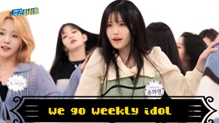 we go weekly idol