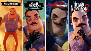 Evolution of Hello Neighbour Games (2017 - 2021)