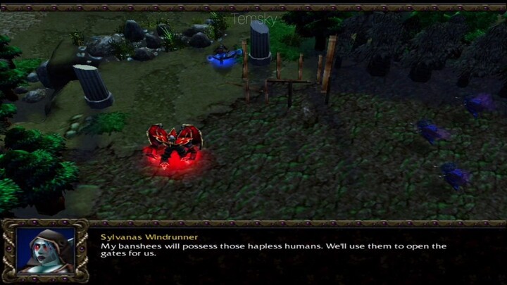 Warcraft 3 Scourge C5  Dreadlords Fall