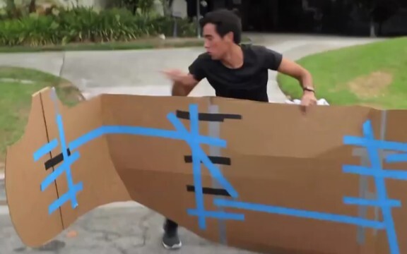 Cardboard Car Race