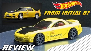 Hot Wheels Yellow Mazda RX7 Review