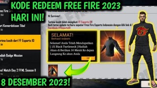 KODE REDEEM FREE FIRE HARI INI 2023 || KODE REDEEM FREE FIRE HARI INI 8 DESEMBER 2023 TERBARU