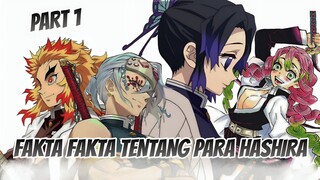 FAKTA FAKTA TENTANG PARA HASHIRA YANG SUDAH KITA KETAHUI BEBERAPA | PART 1