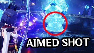 WHAT!! YOU CAN PUSH THE ICE BALL WITH A BOW?