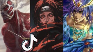 BADASS ANIME MOMENTS TIKTOK Compilation Part 64 (Anime and Song Names)