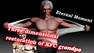 Tạo hình 3D bất diệt của ông già KFC