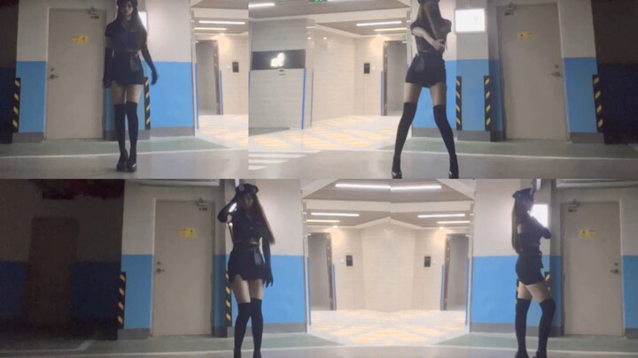 T-ara Battle Song No.9 Your Xiaomei (Mimi) xuất hiện trong bộ đồng phục cảnh sát