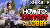 HOW TO DESTROY A LOBBY IN 15 MINS | CALL OF DUTY: MOBILE BR | SOLO VS SQUADS | 39 KILLS