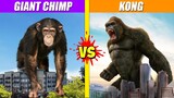 Giant Chimpanzee vs Kong | SPORE