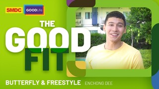 Learning Butterfly and Freestyle Strokes with Enchong Dee on SMDC The Good Fit