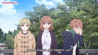 Kao ni Denai Kashiwada-san to Kao ni Deru Oota-kun eps 5 (sub indo)