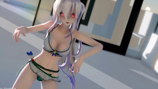 MMD "แม่ห่านนิรนาม" "TDA Haku SSR"