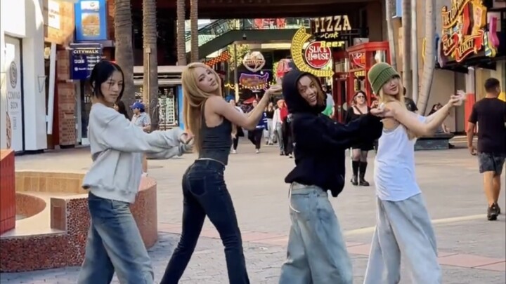 【GIRLSET】Bất ngờ nhảy "Gimme More" và "Little Miss" ngay trên phố 251119