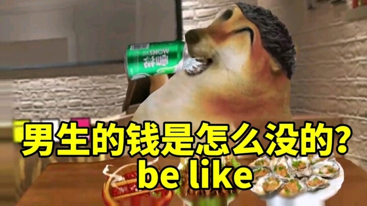 Guy: I'll just have a tiny bit of beer!