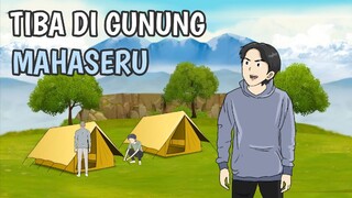 TIBA DI GUNUNG MAHASERU - Animasi Lucu Sekolah