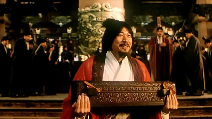 “Jing Ke tries to assassinate the King of Qin—King Qin runs around the pillar!”