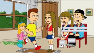 Caillou and Lily Duct Tapes Clyde and Stephanie/Ungrounded